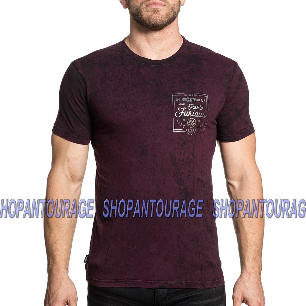 Affliction FF293 Short Sleeve T-shirt for Men